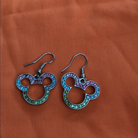 Disney Jewelry - Disney Mickey Mouse colorful earrings
